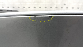Bare front bumper Audi A6 C8 19 - for park assist and headlight washer, silver, scratches, broken fasteners