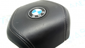 Airbag in steering wheel driver BMW 5 G30 17-23 black, scratches