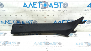 Front pillar trim upper left BMW 5 G30 17-20 black, without plug, scratches