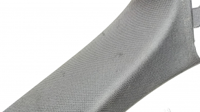Front pillar trim upper left BMW 5 G30 17-20 black, without plug, scratches