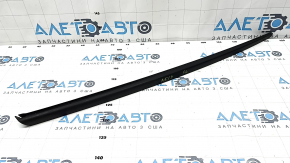 Windshield molding left Audi A6 C8 19- black