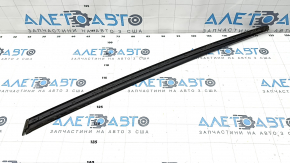 Windshield molding left Audi A6 C8 19- black