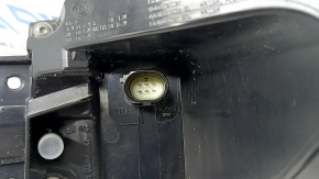 External wing lamp left Audi A6 C8 19- without animation with black glossy molding, worn