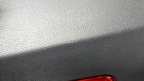 Door trim card front right VW Tiguan 18 - black, insert cloth gray, armrest leather black, with squeaker, scratches, dents, for dry cleaning