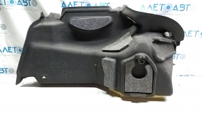 Left arch trim Mercedes CLA 14-19 black, scratches