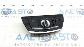 Light control BMW 5 G30 17-23 under fog lights, gloss is useful