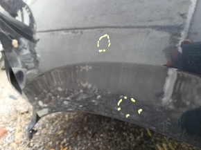 Quarter wing rear right Honda Civic X FC 16-21 4d blue, on body, bumps, non-standard