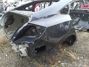 Quarter wing rear right Honda Civic X FC 16-21 4d blue, on body, bumps, non-standard