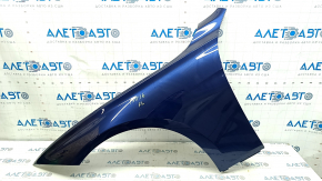 Front left wing BMW 3 F30 12-18 blue C10, bumps, scratches