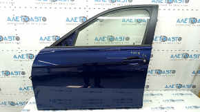 Door assembly front left BMW 3 F30 12-18 blue A89, keyless