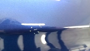 Door assembly rear left BMW 3 F30 12-18, blue C10, bumps, scratches