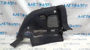 Trunk arch trim lower right Mini Cooper Countryman R60 10-16 black, scratches, needs cleaning