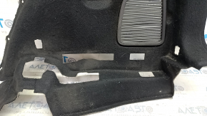 Trunk arch trim lower right Mini Cooper Countryman R60 10-16 black, scratches, needs cleaning
