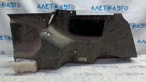Right arch trim Mercedes W211 black, without mesh, needs cleaning, tear in fastening