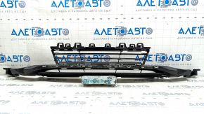 Front bumper grille lower BMW 3 F30 16-18, broken fasteners, missing fragment