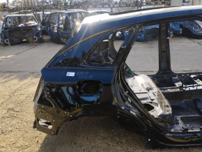 Quarter wing rear right Audi Q5 80A 18-24 on the body, black, pokes