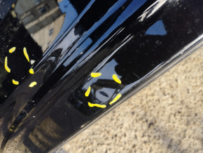 Quarter wing rear left Audi Q5 80A 18-24 on the body, black, pokes