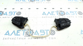 Steering wheel control buttons BMW 5 G30 17-23 black, Sport