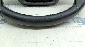 Naked steering wheel BMW 5 G30 17-22 leather black, Sport under petals, worn, scratches