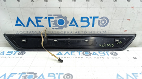 Door sill trim outer front left BMW 5 G30 18- eDrive, with illumination, scratches, corrosion