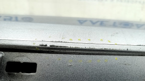 Left threshold Audi A6 C8 19- silver, scratches