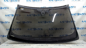 Windshield BMW 5 G30 17-23 for rain sensor, Pilkington, tinted, air on edge, sand