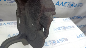 Right arch trim Hyundai Sonata 11-15 hybrid type 1, without plug, worn, needs cleaning