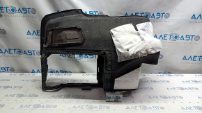 Right arch trim Hyundai Sonata 11-15 hybrid type 1, without plug, worn, needs cleaning