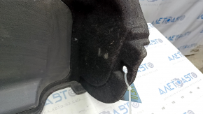 Right arch trim Hyundai Sonata 11-15 hybrid type 1 worn, needs cleaning, scratches