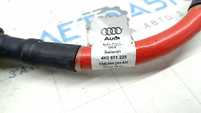 Battery cable through the entire body of the Audi A6 C8 19-