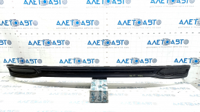 Rear bumper lip Audi A6 C8 19-23 matte black