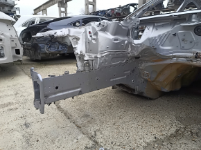 Front right quarter Audi A6 C8 19-23 on the body, silver