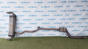 Exhaust pipe with catalytic converter, barrel and valve BMW 5 G30 18-22 530e hybrid without actuator