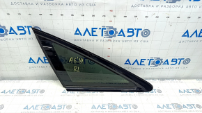 Rear left blind window glass Audi A6 C8 19- with black glossy molding