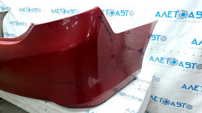 Rear bumper bare Toyota Camry v50 12-14 usa LE XLE red