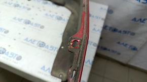 Rear bumper bare Toyota Camry v50 12-14 usa LE XLE red