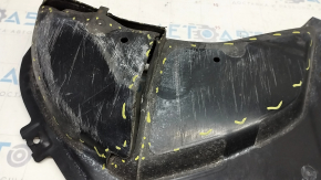 Front bumper guard left BMW 5 G30 17-23 tears, worn