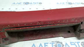 Left threshold Toyota Camry v50 12-14 usa LE XLE with chrome red
