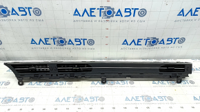 Front panel trim with deflectors right Audi A6 C8 19- black