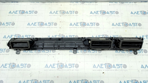 Front panel trim with deflectors right Audi A6 C8 19- black