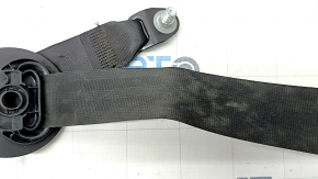 Passenger seat belt Audi A6 C8 19- black, dry cleanable
