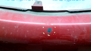 Front bumper bare Toyota Camry v50 12-14 usa LE XLE, red, broken fasteners, dents, scratches