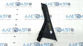 Door trim side rear right Audi A6 C8 19- rear, black gloss, scratches, broken corner