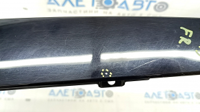 Door trim side front right Audi A6 C8 19- black gloss, scratches