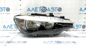 Front right headlight complete BMW 3 F30 16-18 halogen, sand