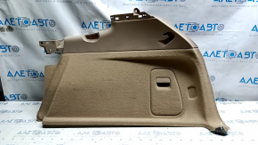 Right arch trim Porsche Cayenne 958 11-14 beige, needs cleaning, scratches, broken guide
