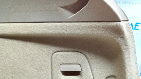 Right arch trim Porsche Cayenne 958 11-14 beige, needs cleaning, scratches, broken guide