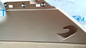 Right arch trim Porsche Cayenne 958 11-14 beige, needs cleaning, scratches, broken guide
