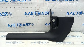 Door sill trim inner front left Audi A6 C8 19- black, scratches