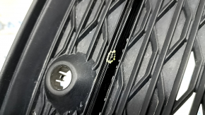 Front bumper grille right Audi A6 C8 19- for air duct and parking sensors, black gloss, butt